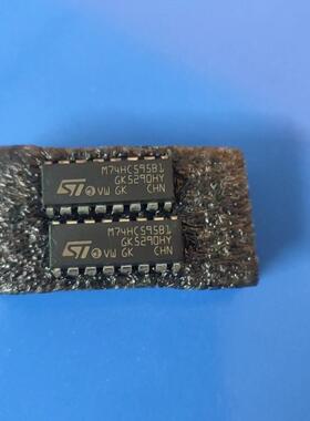 M74HC595B1 M74HC595 数字逻缉电路 直插DIP-16