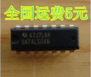 DIP 直插 SN74LS04N HD74LS04P 柵極和逆變器