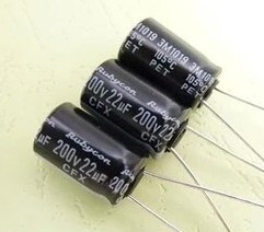 买1份发5个 200V22UF 22UF200V 电解电容器