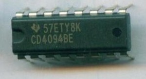 全新 CD4094BE HEF4094BP 直插DIP16