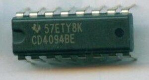 全新 CD4094BE HEF4094BP 直插DIP16