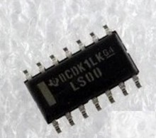 贴片 LS00 SN74LS00D 四路2输入与非门芯片 SOP-14质量保证