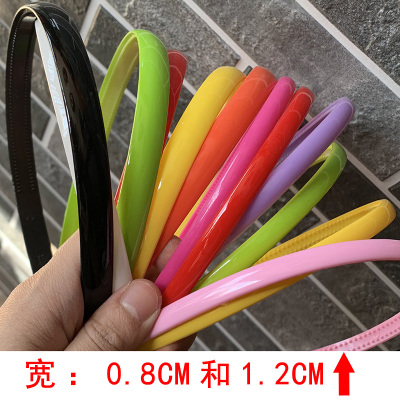 爆款细边日韩塑料有齿头窟发饰