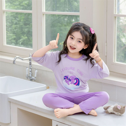 小马宝莉莫代尔睡衣薄款夏季空调