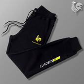 宽松束脚卫裤 春秋款 夏季 薄款 子潮 法国公鸡纯棉运动裤 休闲长裤 男士