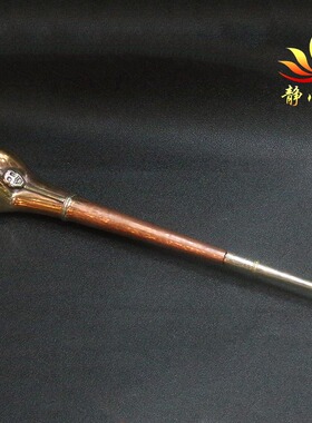 纯铜可吹藏式居家手工摆件工艺品