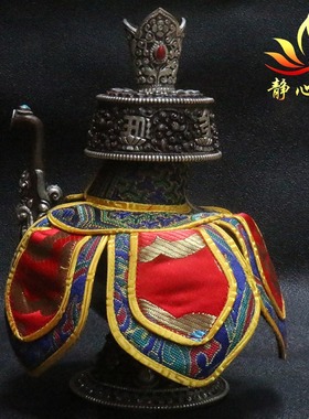 摆件藏式桌面手工花纹多