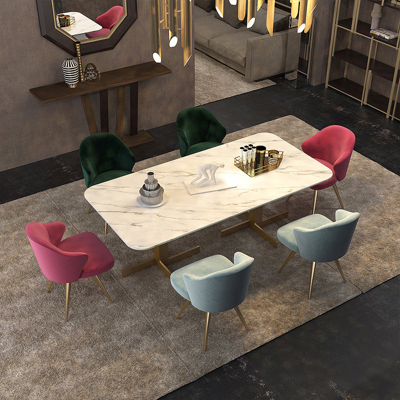 Northern Europe table Marble rectangle Small apartment Postmodern Simplicity household designer Open Houses tablein the Residential furniture , Tables , Dining table  category - from Buy2taobao.com to provide professional Taobao agent buy service