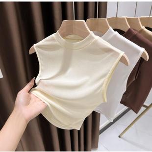 假领子百搭女假领秋冬高端小立领蕾丝上衣无袖内搭背心网纱打底衫