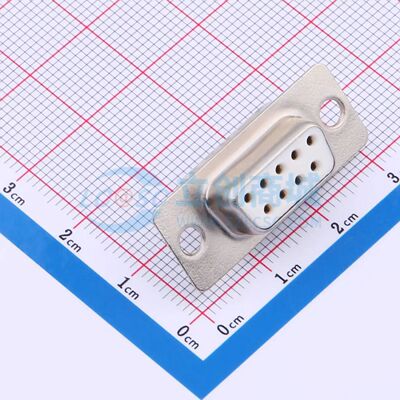 D-SUB-9F-BJBJ 插件 D-Sub/VGA连接器 9P 座可开票
