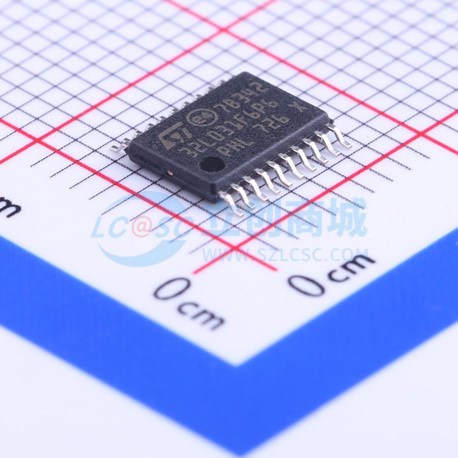 全新正品STM32L031F6P6 TSSOP-20 单片机(MCU/MPU/SOC)可开票