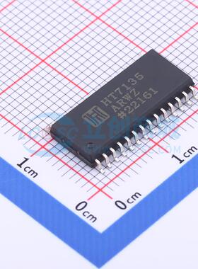 全新正品HT7135ARWZ SOP-28-300mil 模数转换芯片ADC质量保证