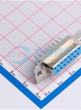 X0215FT7BL1 直插插件 D-Sub/VGA连接器 15P 母座可开票