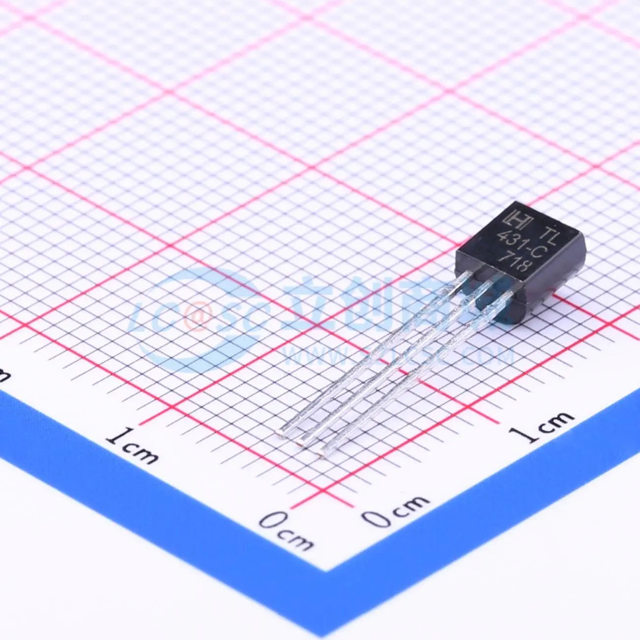 TL431C封装TO-92电压基准芯片2.495V~40V 150mA 可调图片