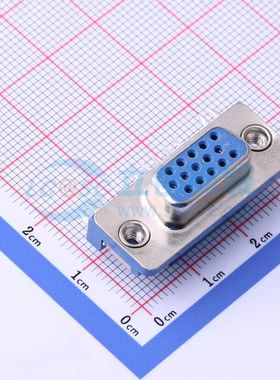 HDR-HX-102DIP 弯插 D-Sub/VGA连接器 15P 母座可开票