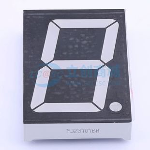 插件 数码 LED数码 1位2.3英寸共阳红光数码 管可开 管 FJ23101BH