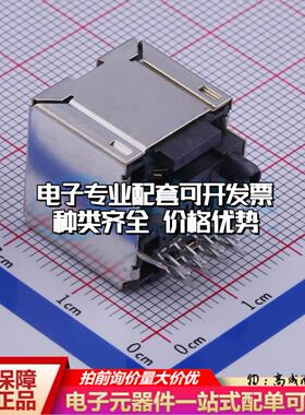 6116202-1以太网连接器直插 不带LED直插可开票