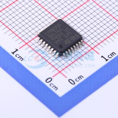 全新正品STM8S005K6T6CTR LQFP-32(7x7) 单片机(MCU/MPU/SOC)可开