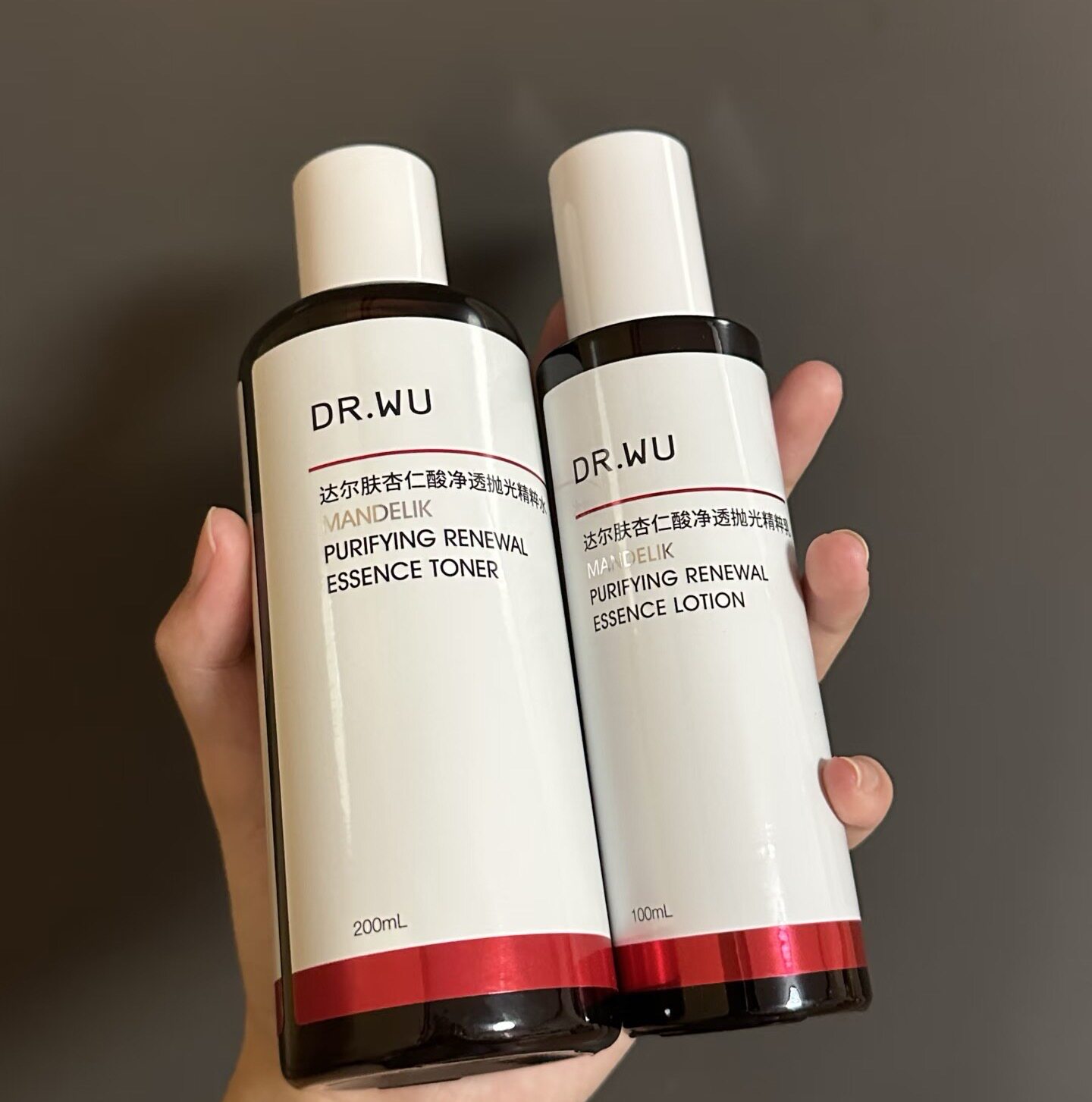 DR.WU达尔肤杏仁酸抛光水去闭口角质湿敷水去粉刺精粹水爽肤水
