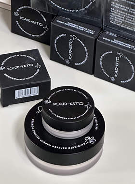KATO散粉定妆粉控油持久koto干油皮遮瑕喷雾女不脱妆蜜粉饼细腻