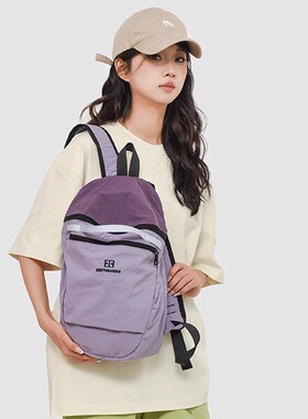 NORTH NANSEN通勤校园风小众设计感撞色简约日常实用2025新款背包