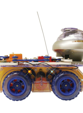 Snap Circuits电子探索SCROV-50儿童益智玩具科学实验拼装遥控车