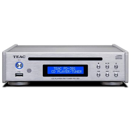 Teac PD-301台式CD播放器FM收音机U盘WAV播放HiFi高性能DAC转换器