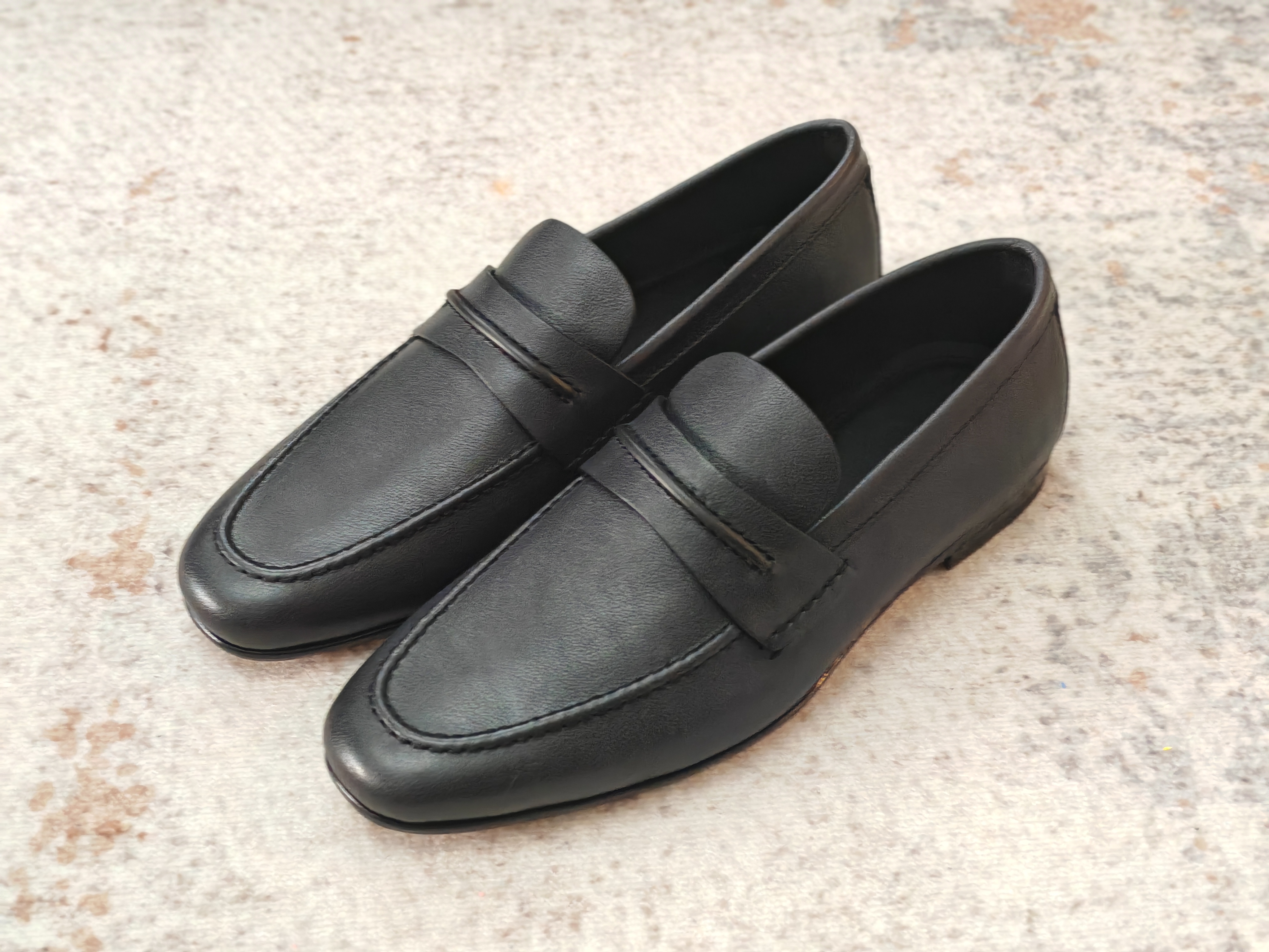 XXX Mocassin 一脚蹬皮底乐福男鞋商务休闲男鞋
