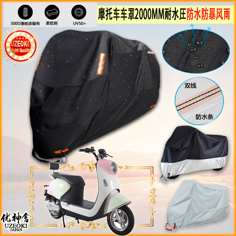适用小鸟 炫丽二代 XN1000DT 6B摩托车罩衣防晒防尘布防雨棚加厚