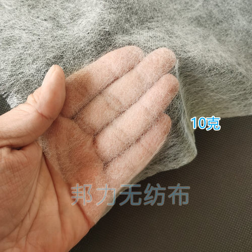 服装裁剪无纺布棉被绗缝无纺衬布防磨包装无纺布隔层防跑棉白超薄
