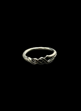 古着Twistedthreadwinding戒指