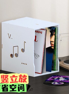 专辑收纳盒光碟展示架磁带黑胶唱片收藏存放柜箱CD盒收纳碟片架子