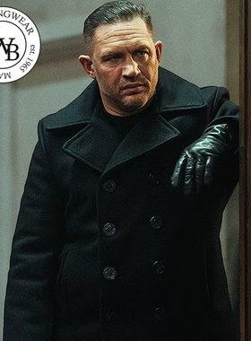 汤姆哈迪款海军呢大衣美产正品peacoat户外呢子外套740保暖短大衣