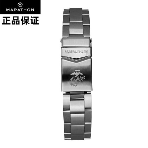 正品马拉松军表不锈钢表带usmc