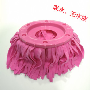 鹿皮巾旋转拖把替换吸水家用免手