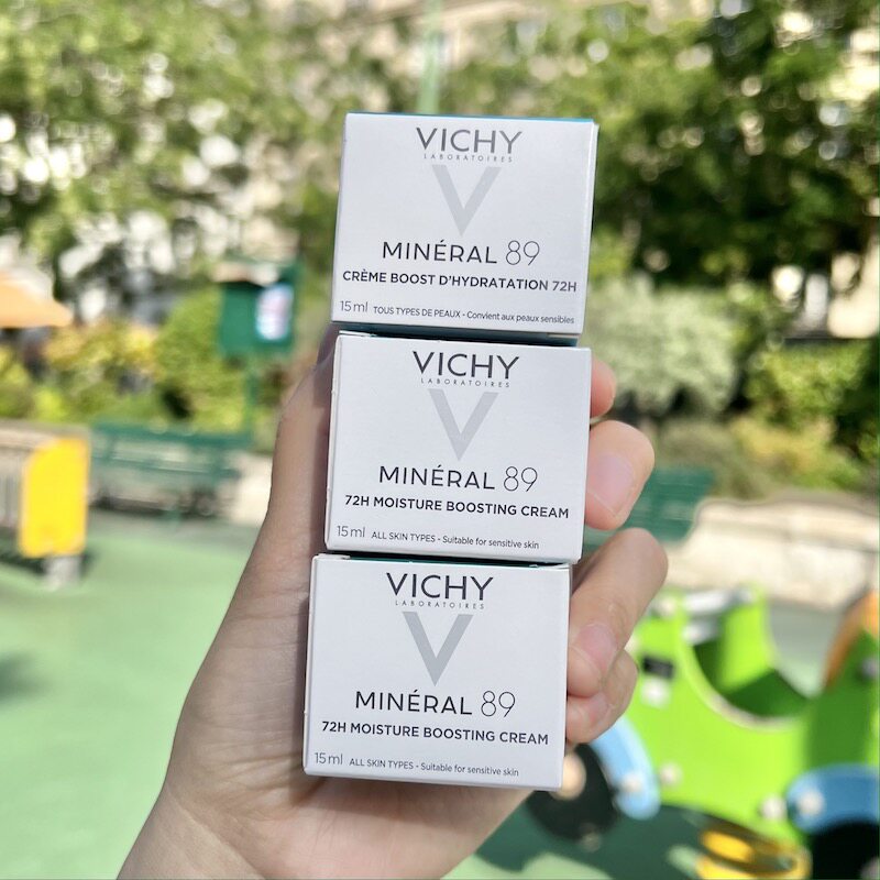 法国vichy薇姿赋能肌活89保湿面霜15ml体验装 补水修护清爽不油腻