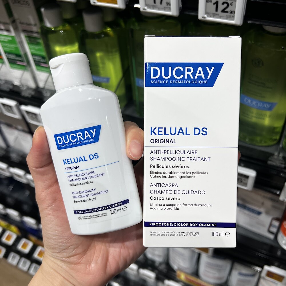 法国Ducray护蕾DS去屑止痒洗发水100ml溢脂型头皮舒缓洗发露