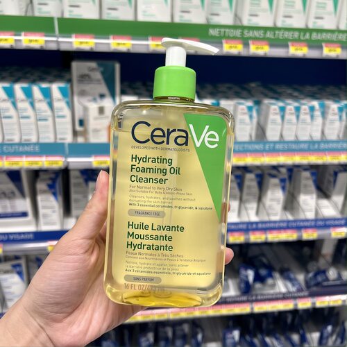 Cerave适乐肤温和洁肤油463ml 清洁洗面奶洁面沐浴露保湿抗干痒