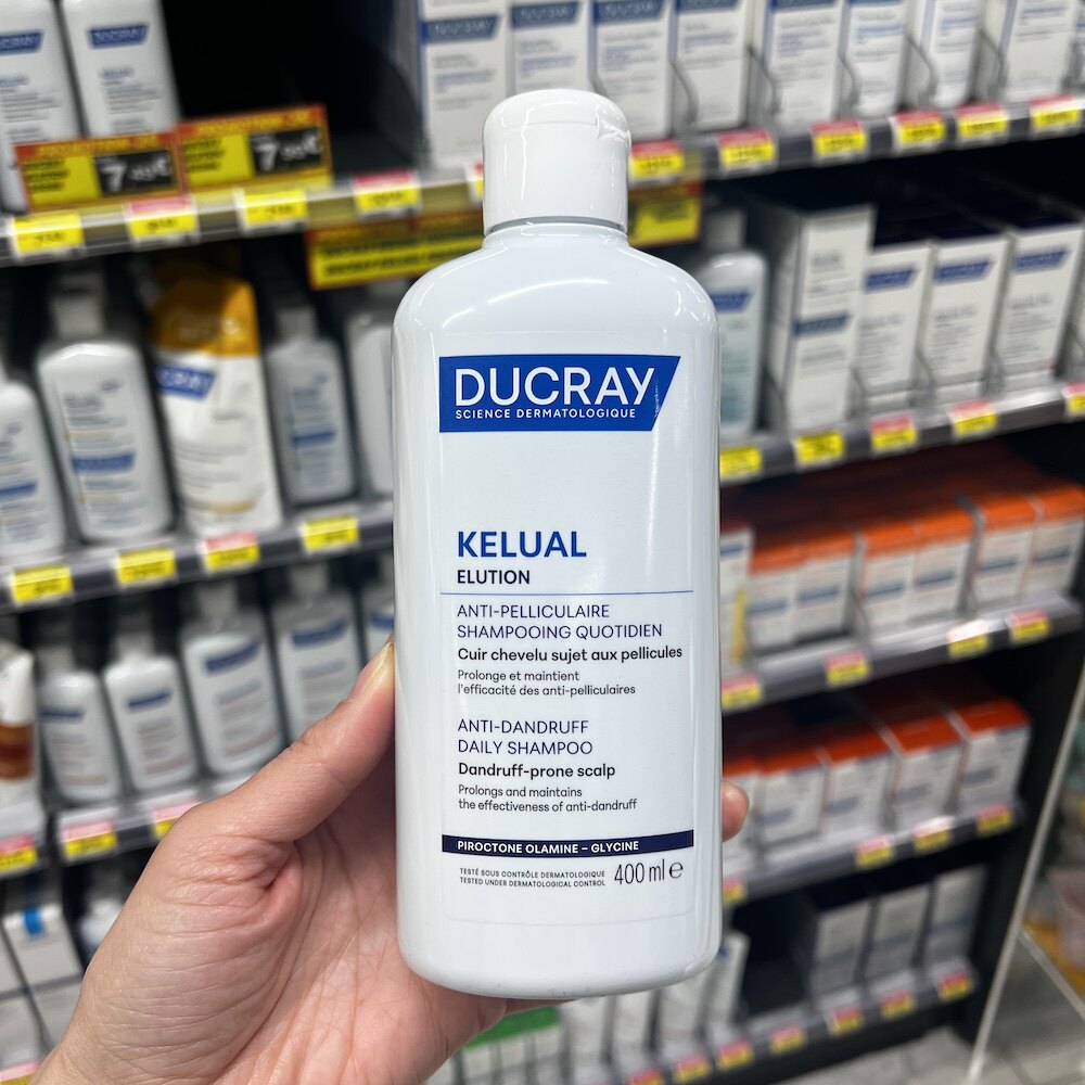 新包装DUCRAY护蕾日常平衡去屑洗发水400ml温和呵护发丝维护头皮