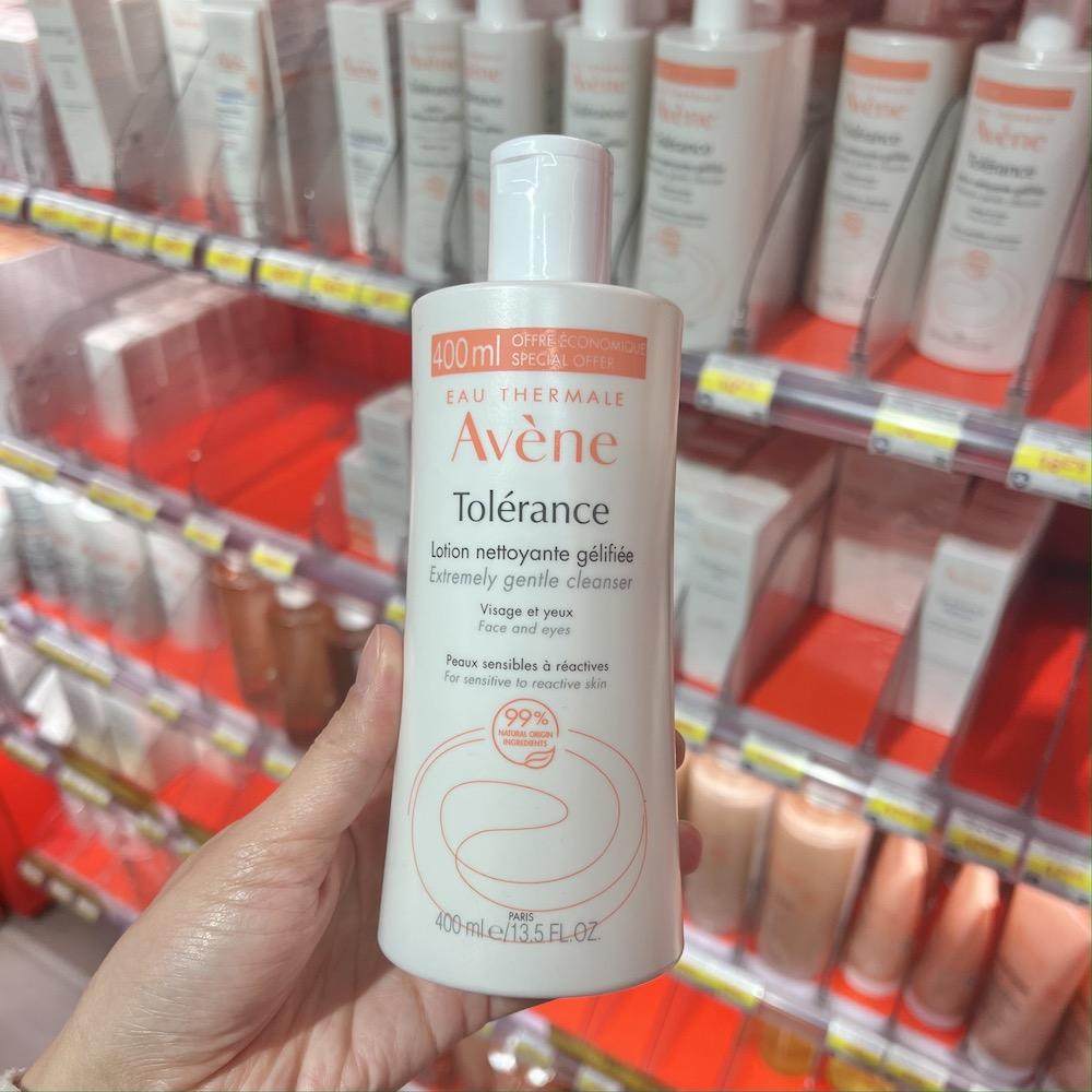 法国AVENE雅漾活泉修护洁面乳400ml特护舒缓洗面奶敏感肌卸妆免洗