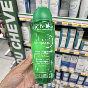 法国贝德玛NODE丝妍洗发水400ml绿色款 全家共享 温和清洁舒缓头皮