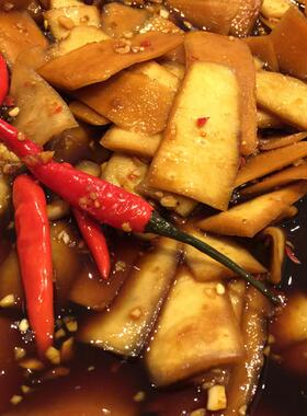 广西酸嘢泡萝卜皮酱萝卜皮陈醋萝卜皮现做新鲜爽脆罗姨酸味