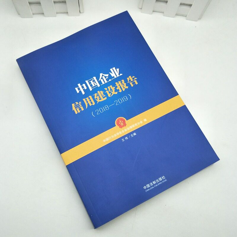 中国企业信用建设报告(2018-2019) 9787521608113中国法制出版社市场