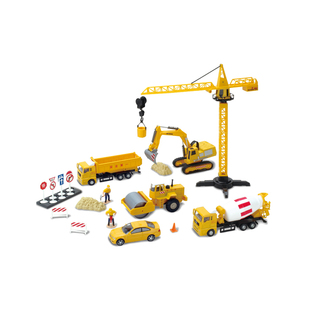 奥图美合金1149工程车套装 儿童玩具仿真汽车模型礼物