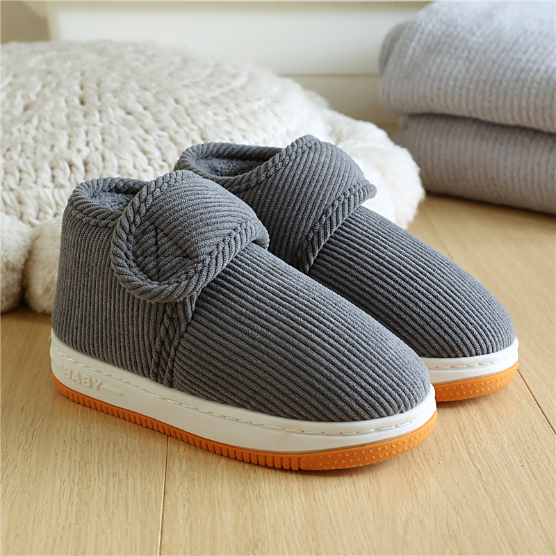 冬季加厚保暖儿童棉鞋防滑