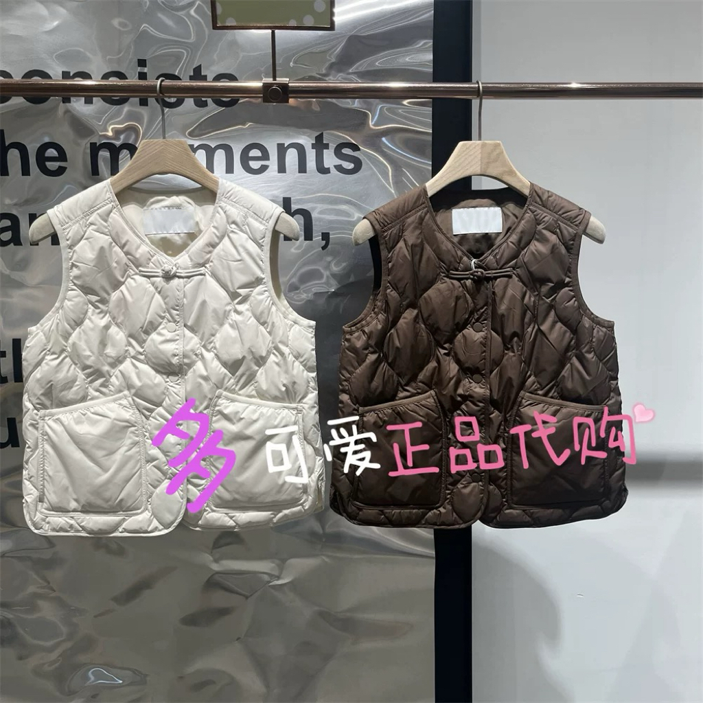 衣播羽绒马夹2024秋季BDR3MD3214专柜正品国内代购 突然想起