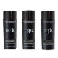 TOPPIK hair growth fiber, hair fiber, false hair powder, men's and women's dense hair powder, a hair replacement, covering and thinning hair growth wonder thumbnail 3