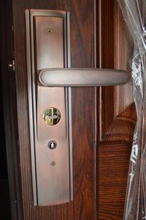 全自动智能遥控锁家用防盗门智能锁电子门锁无线遥控无锁孔