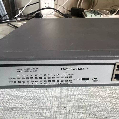 GBCOM ENAX-SW2126F-P 24口千兆网管交换