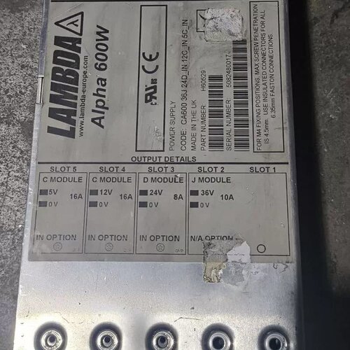 LAMBDA Alpha600W H60529电源模組 工业